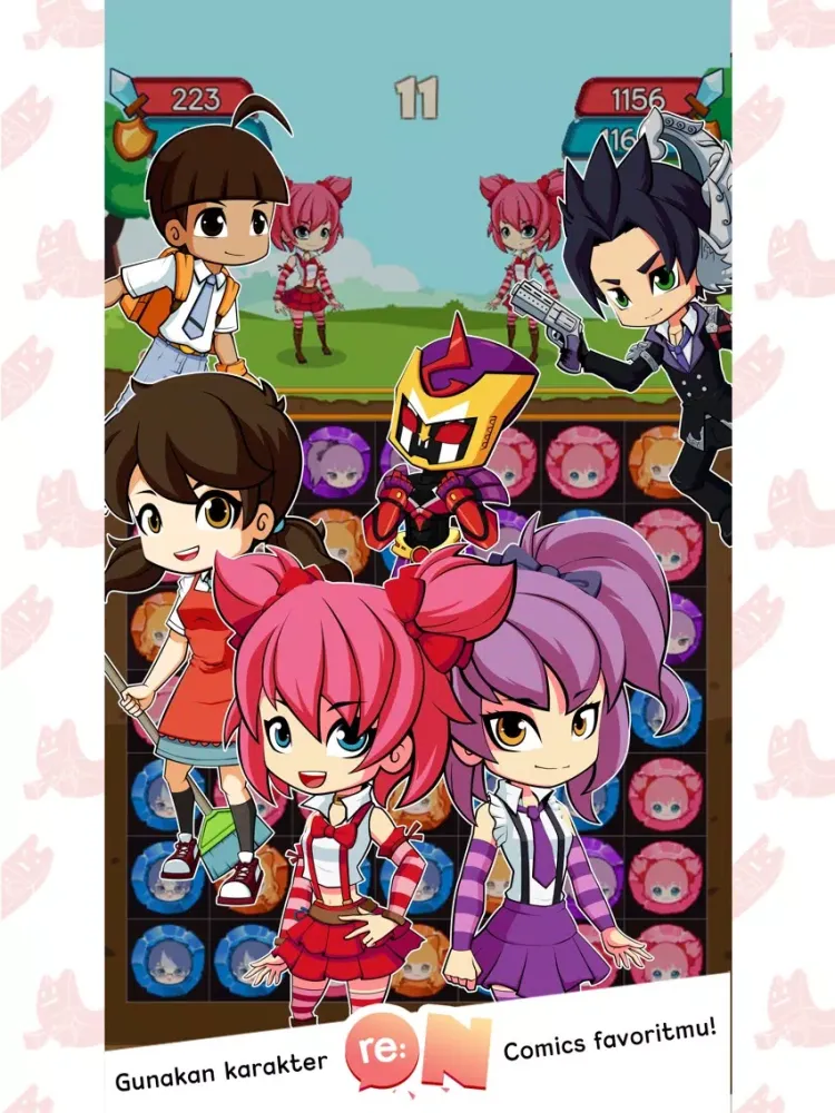 Reon Puzzle Fighter iPad  Screenshots