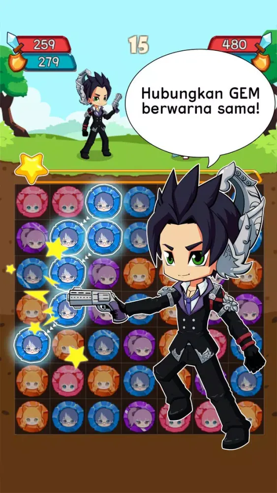 Reon Puzzle Fighter Screenshots