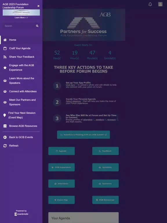 تصاویر 2023 AGB Foundation Forum iPad 
