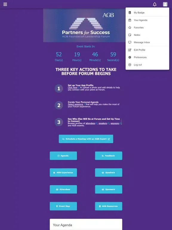 تصاویر 2023 AGB Foundation Forum iPad 