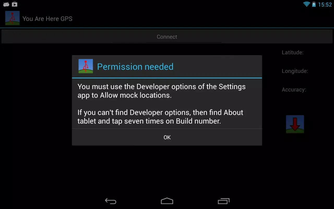 You Are Here GPS Screenshots