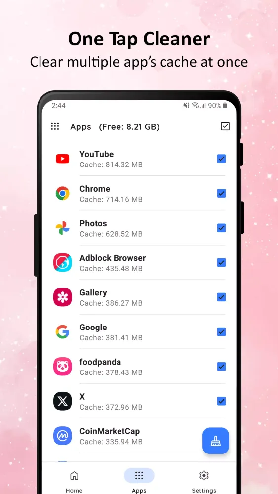 Cache Cleaner Screenshots