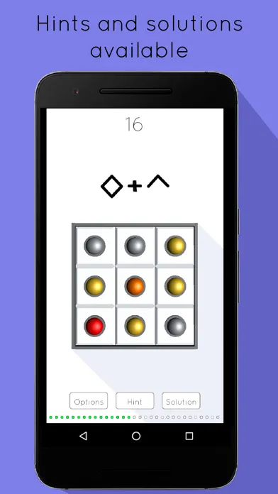 Screenshot di 9 Buttons – Smart & Creative Logic Puzzle