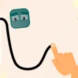 Line Drawing - Physics Puzzle Line Drawing - Physics Puzzle