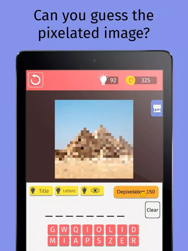 Tangkapan skrin Pixel Quiz - Word Guess Game iPad 