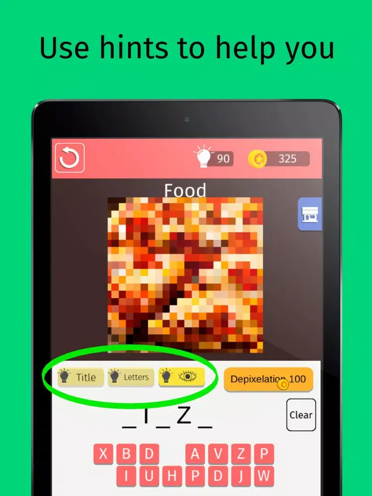 Tangkapan skrin Pixel Quiz - Word Guess Game iPad 