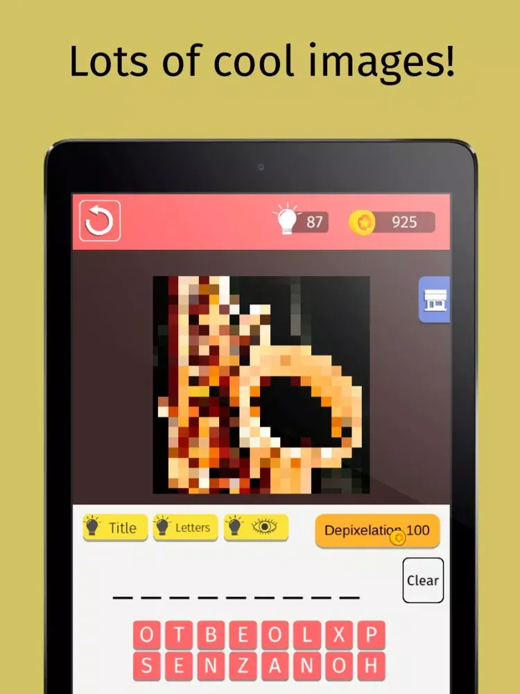 Tangkapan skrin Pixel Quiz - Word Guess Game iPad 