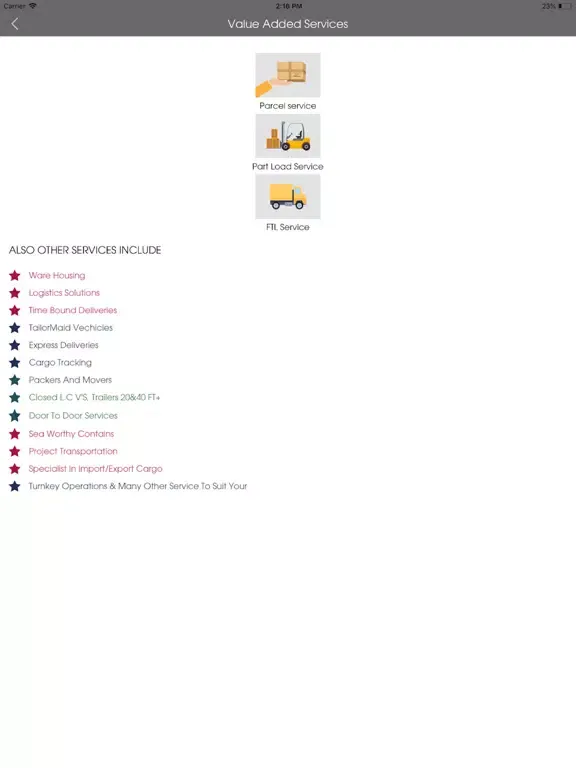 Capturas de pantalla de AGCM for Customer iPad 