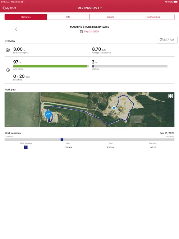 Massey Ferguson Connect iPad  スクリーンショット