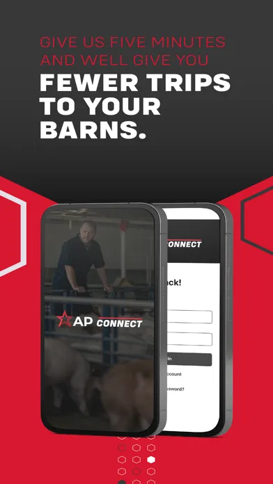 Capturas de tela do AGCO AP Connect