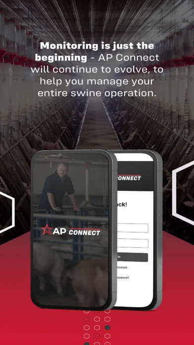 Capturas de tela do AGCO AP Connect