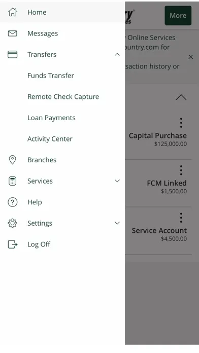 Zrzuty ekranu AgCountry Farm Credit Services