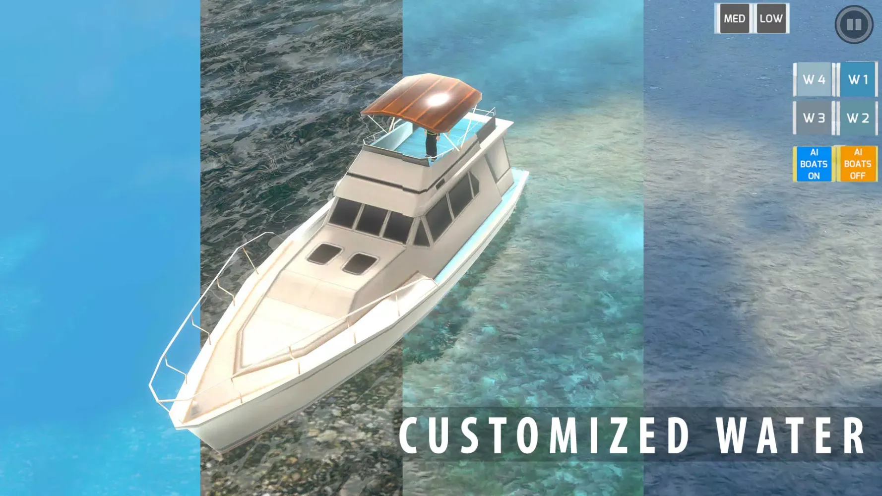 Jet Boat Sim Cruise Ship Drive Screenshots