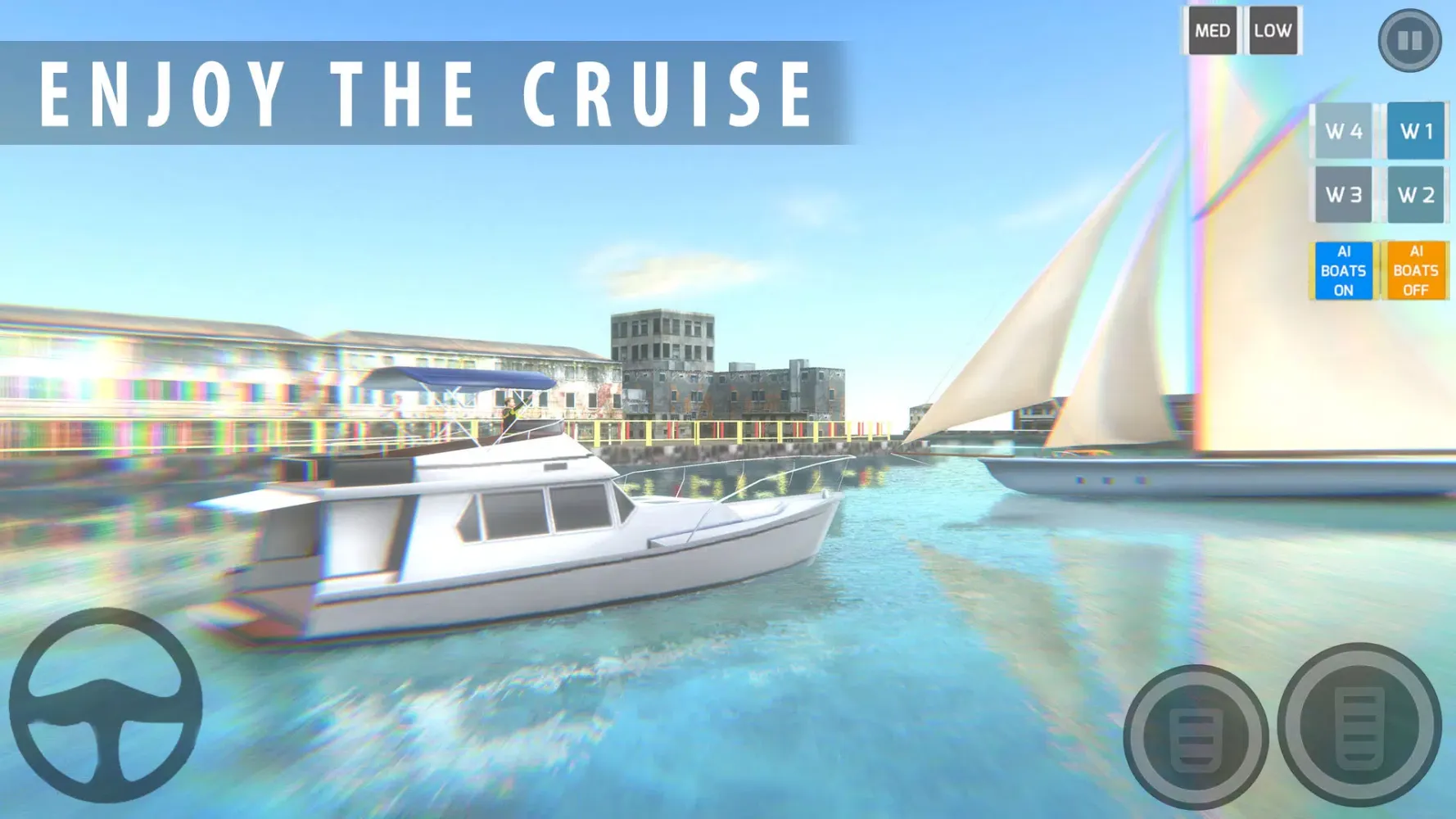 Jet Boat Sim Cruise Ship Drive Screenshots