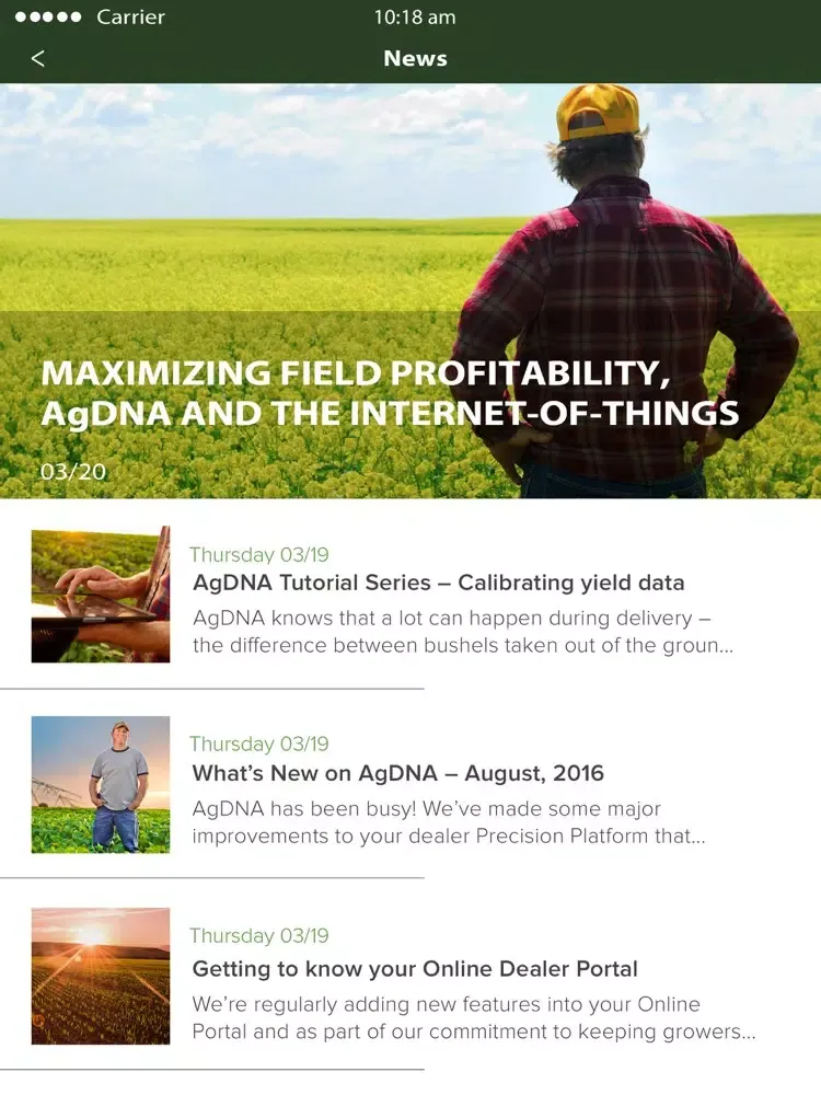 AgDNA Pro iPad  스크린샷
