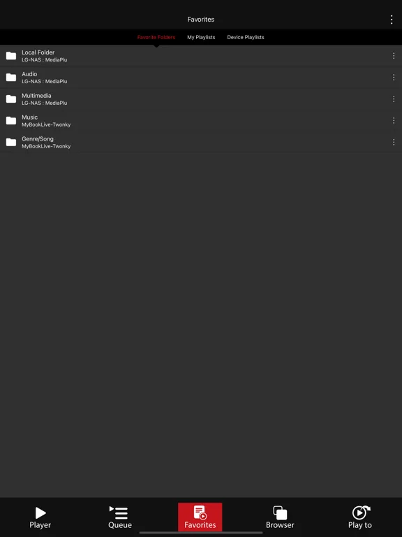 Capturas de tela do AGD Stream iPad 