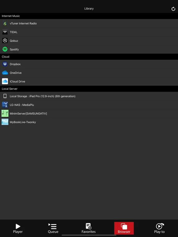 Capturas de tela do AGD Stream iPad 