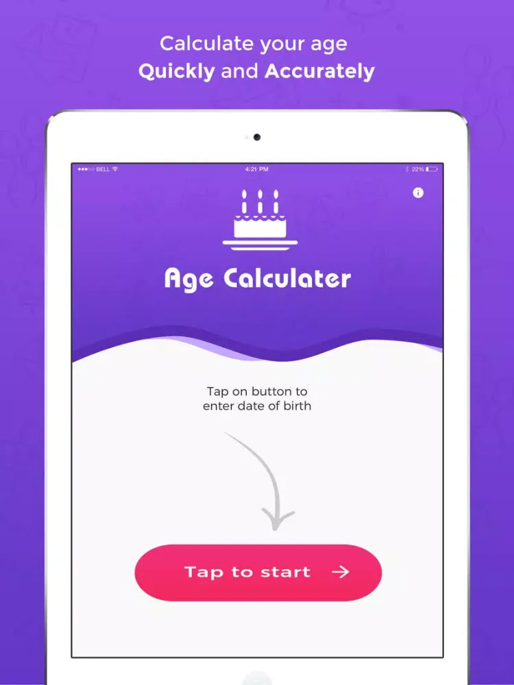 صور Age Calculator - Birthday Calculator iPad 