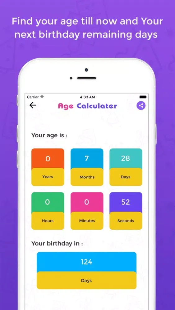 صور Age Calculator - Birthday Calculator
