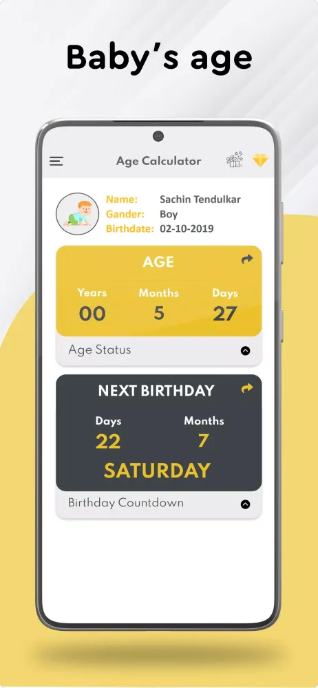 Zrzuty ekranu Age Calculator