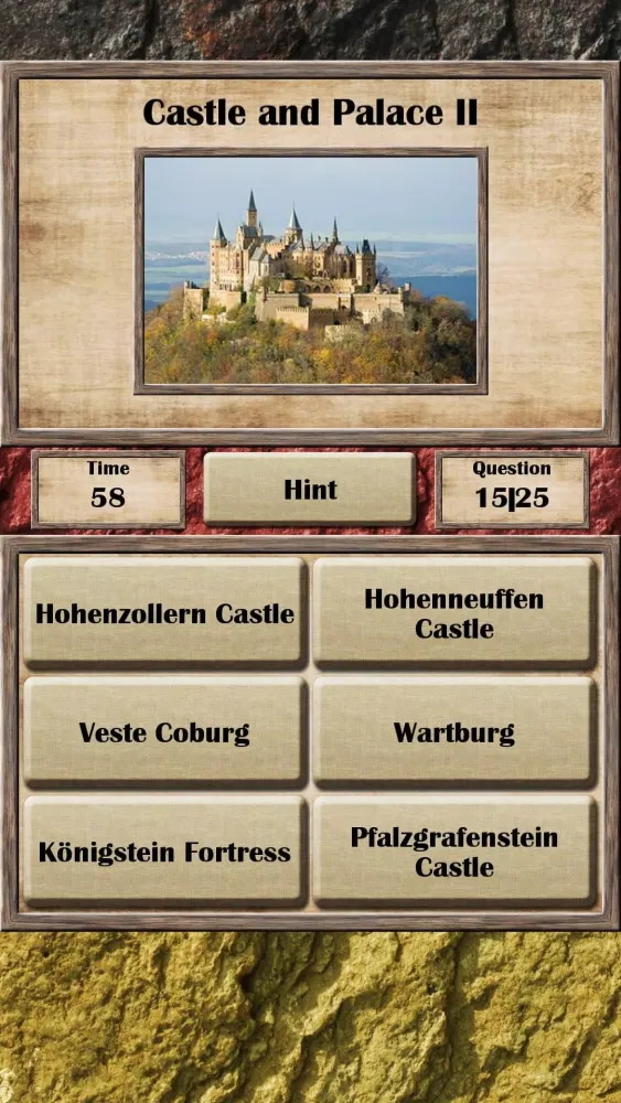 Germany - Quiz Game Screenshots