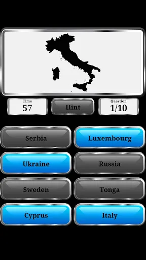 World Geography - Quiz Game Screenshots