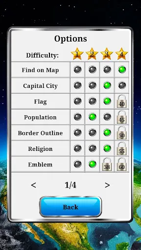 World Geography - Quiz Game Screenshots