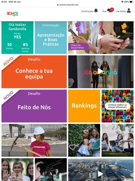 Capturas de pantalla de Somos Ageas iPad 
