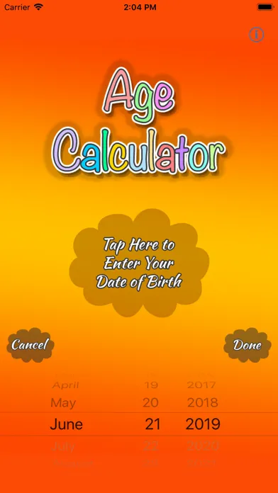 Age Calculator - Get your Age Screenshots