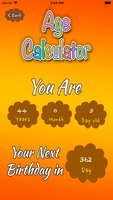 Age Calculator - Get your Age Screenshots