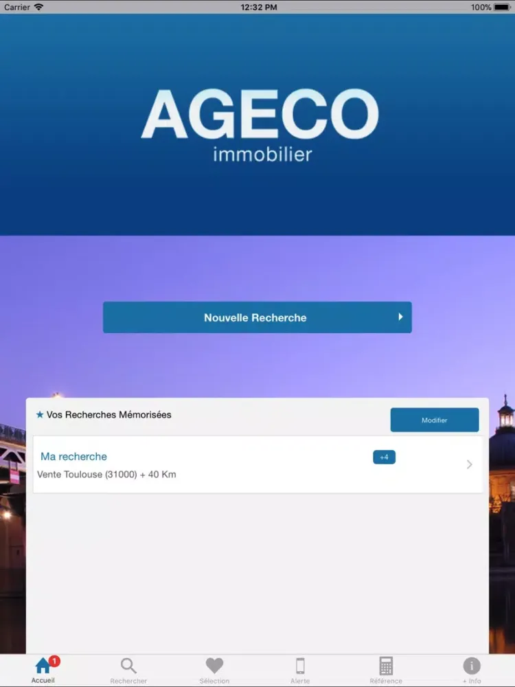 Ageco Immo iPad  স্ক্রিনশট