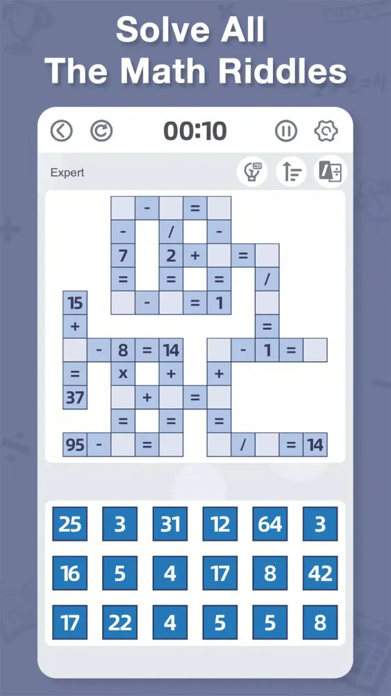 CrossMath Screenshots