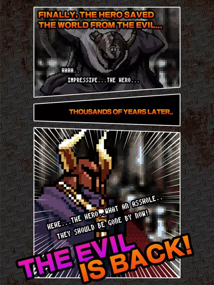 The Teen Hero and The 8-bit Evil iPad  Ekran Görüntüleri