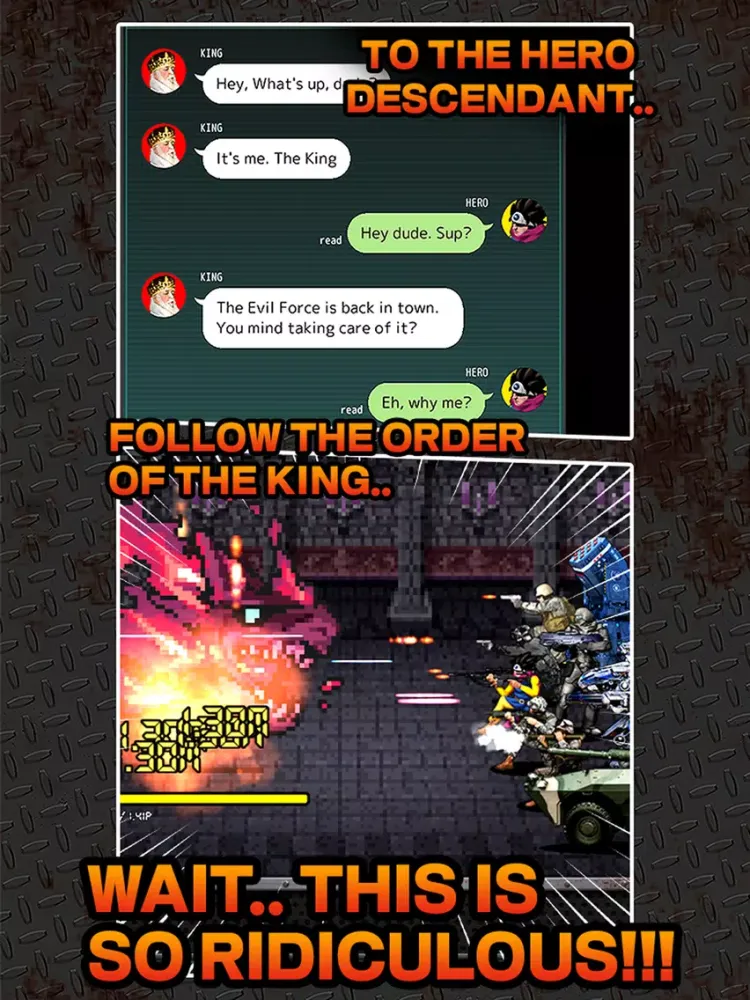 The Teen Hero and The 8-bit Evil iPad  Ekran Görüntüleri