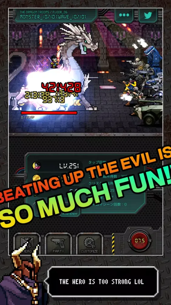 The Teen Hero and The 8-bit Evil Ekran Görüntüleri