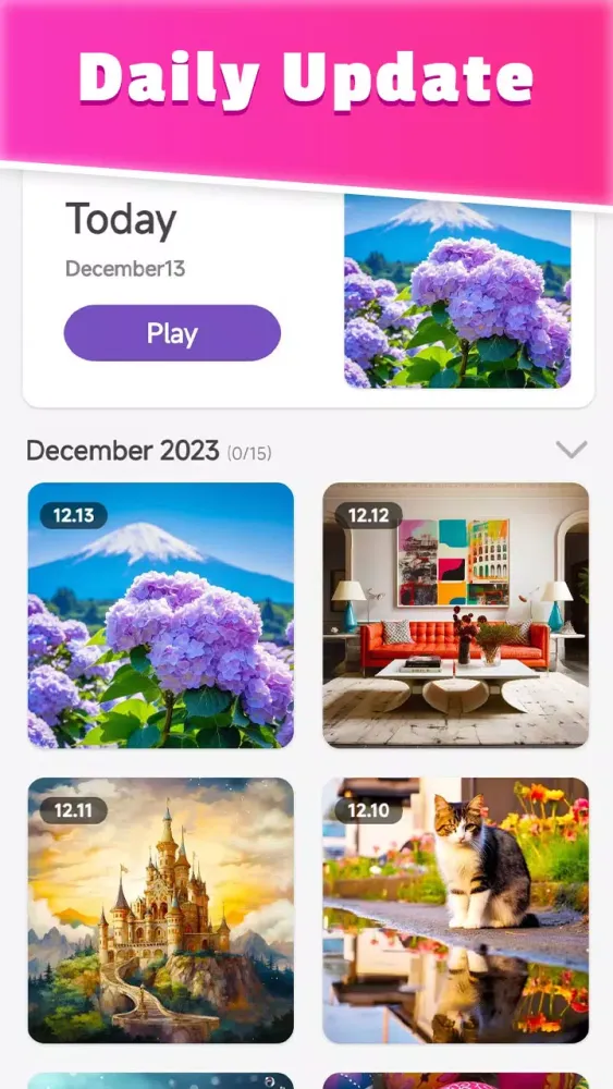 Jigsaw Puzzles Game HD Screenshots