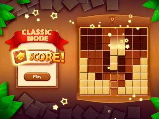 Wood Block Puzzle - Block Game iPad Screenshots