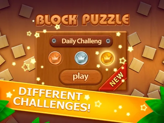 Wood Block Puzzle - Block Game iPad Screenshots