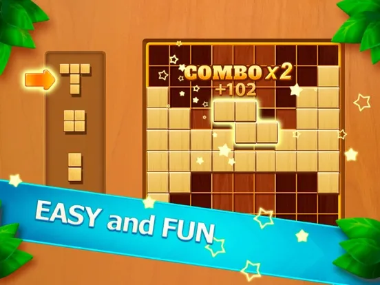 Wood Block Puzzle - Block Game iPad Screenshots