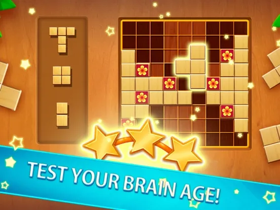 Wood Block Puzzle - Block Game iPad Screenshots