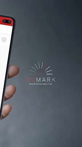 Tangkapan skrin 5GMARK Speed & Quality Test