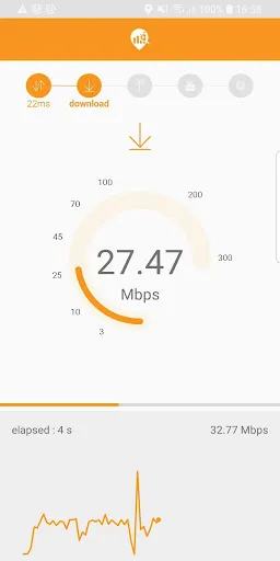 Capturas de pantalla de Mobile Network Quality Test