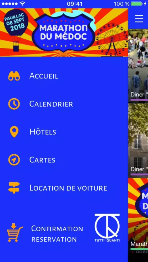 Zrzuty ekranu Tutti Quanti - Medoc Marathon