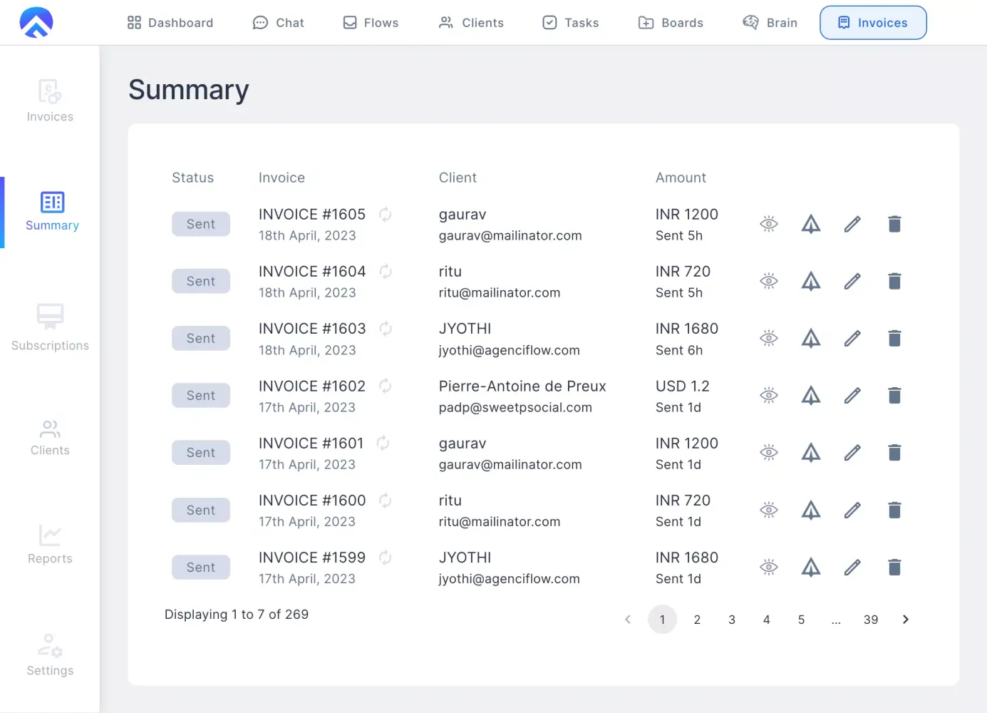 Flozy Screenshots