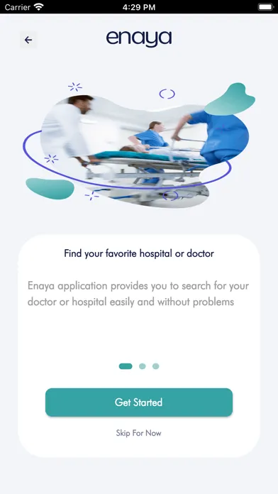 Captures d'écran de Enaya for medical services