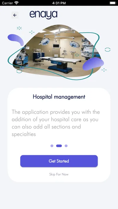 Captures d'écran de Enaya for medical services