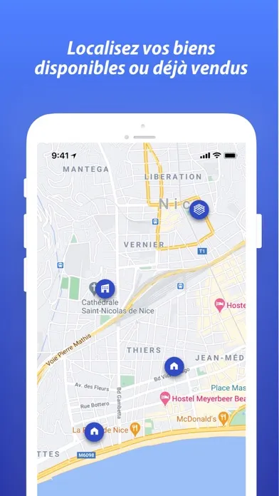 ภาพหน้าจอของ Contacts Immo CRM