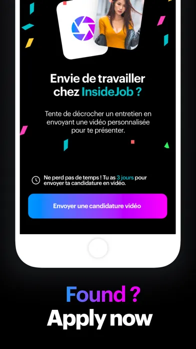 Inside Job - Video job offers سکرین شاٹس