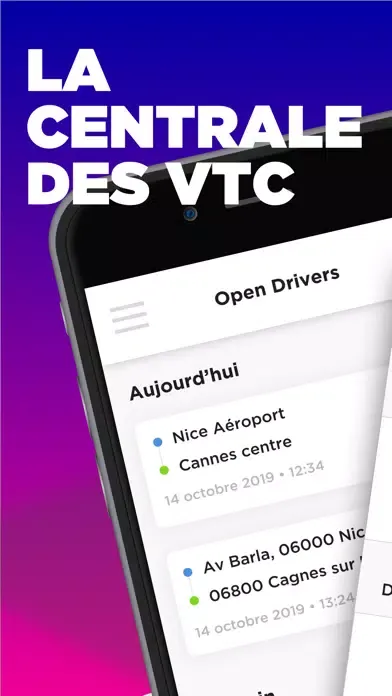 Скриншоты Switchr — La centrale VTC