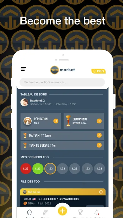 Todmarket - Pronostics Ekran Görüntüleri